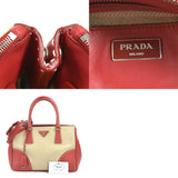 Prada Canvas  Shoulder Tote Handbag