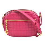 Céline Calfskin Quilted Small C Charm Bag