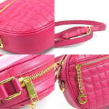 Céline Calfskin Quilted Small C Charm Bag