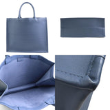 Dior Large Leather Embossed Logo Book Tote