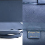 Dior Large Leather Embossed Logo Book Tote