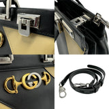 Gucci Zumi Leather Handbag