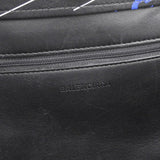 Balenciaga Agneau Logo Print Market Shopper Tote