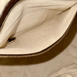 Gucci Monogram Vintage Web Medium Top Handle Bag