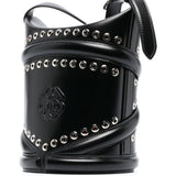 Alexander McQueen Lei Studded Bucket Bag