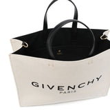 Givenchy Medium G-Tote Canvas Shopping Bag