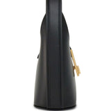 Ferragamo Gancini Buckle Leather Hobo Bag