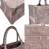 Dior Medium Toile de Jouy Embroidery Jacquard Tote