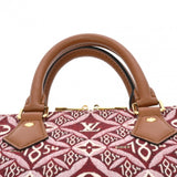 Louis Vuitton Jacquard Speedy Bandouliere 25 Handbag