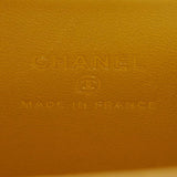 Chanel Lambskin Quilted Small Top Handle Vanity Case With Chain