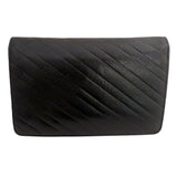 Balenciaga BB Leather Clutch Bag