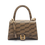 Balenciaga BB Monogram XS Hourglass Top Handle Bag