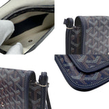 Goyard Canvas Leather Shoulder Bag