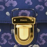 Prada Tessuto Floral Print Shoulder Bag