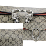 Gucci Dionysus GG Supreme Monogram Small Dionysus Shoulder Bag