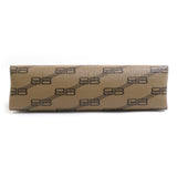 Balenciaga Coated Canvas BB Monogram Signature Toiletry Pouch