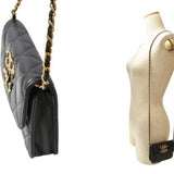 Chanel Wallet On Chain clutch Leather Black