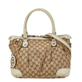 Gucci Soho Canvas Shoulder Handbag