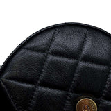 Chanel Quilted Mini Top Handle Clutch With Chain