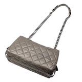 Chanel Metallic Goatskin Quilted Medium City Rock Flap Shoulder Bag