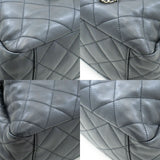 Chanel Lambskin Quilted Chain Drawstring Bucket Bag