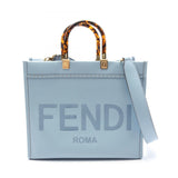 Fendi Leather Medium Sunshine Shopper Tote