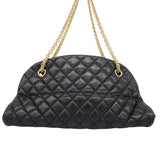 Chanel Lambskin Quilted Just Mademoiselle Shoulder Bag