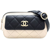 Chanel Coco Mark Quilted Waist Bag