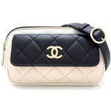 Chanel Coco Mark Quilted Waist Bag