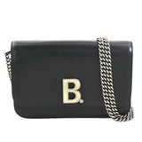 Balenciaga Calfskin Leather Wallet on Chain Bag