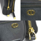 Dior Grained Calfskin Caro Double Pouch