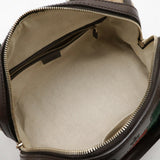 Gucci Monogram Vintage Web Small Boston Bag