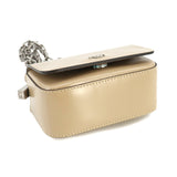 Fendi -- clutch Leather Beige