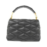Louis Vuitton Lambskin Malletage Top Handle GO-14 MM