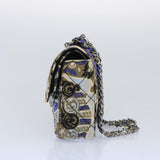 Prada Tessuto Floral Print Quilted Fabric Shoulder Bag