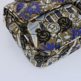 Prada Tessuto Floral Print Quilted Fabric Shoulder Bag