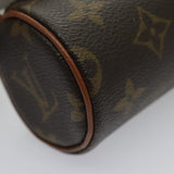 Louis Vuitton Mini Baby Papillon Canvas Clutch Bag