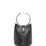 Alaïa Ring Mini Leather Bucket Bag