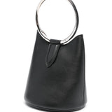 Alaïa Ring Mini Leather Bucket Bag