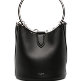 Alaïa Ring Medium Leather Bucket Bag