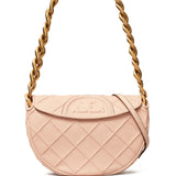 Tory Burch Mini Fleming Soft Crescent Shoulder Bag