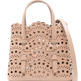 Alaïa Mina 16 bag in Vienne Wave Leather Tote Bag