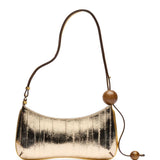 Jacquemus Le Bisou Perle Leather Shoulder Bag