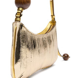 Jacquemus Le Bisou Perle Leather Shoulder Bag