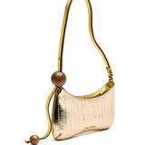 Jacquemus Le Bisou Perle Leather Shoulder Bag