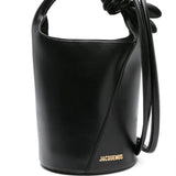 Jacquemus Le Petit Tourni Leather Bucket Bag