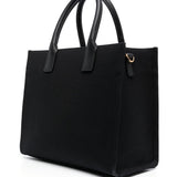 Versace La Medusa Canvas Small Tote Bag