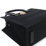 Versace La Medusa Canvas Small Tote Bag