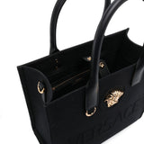 Versace La Medusa Canvas Small Tote Bag