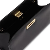 Ferragamo Leather Shoulder Clutch Bag